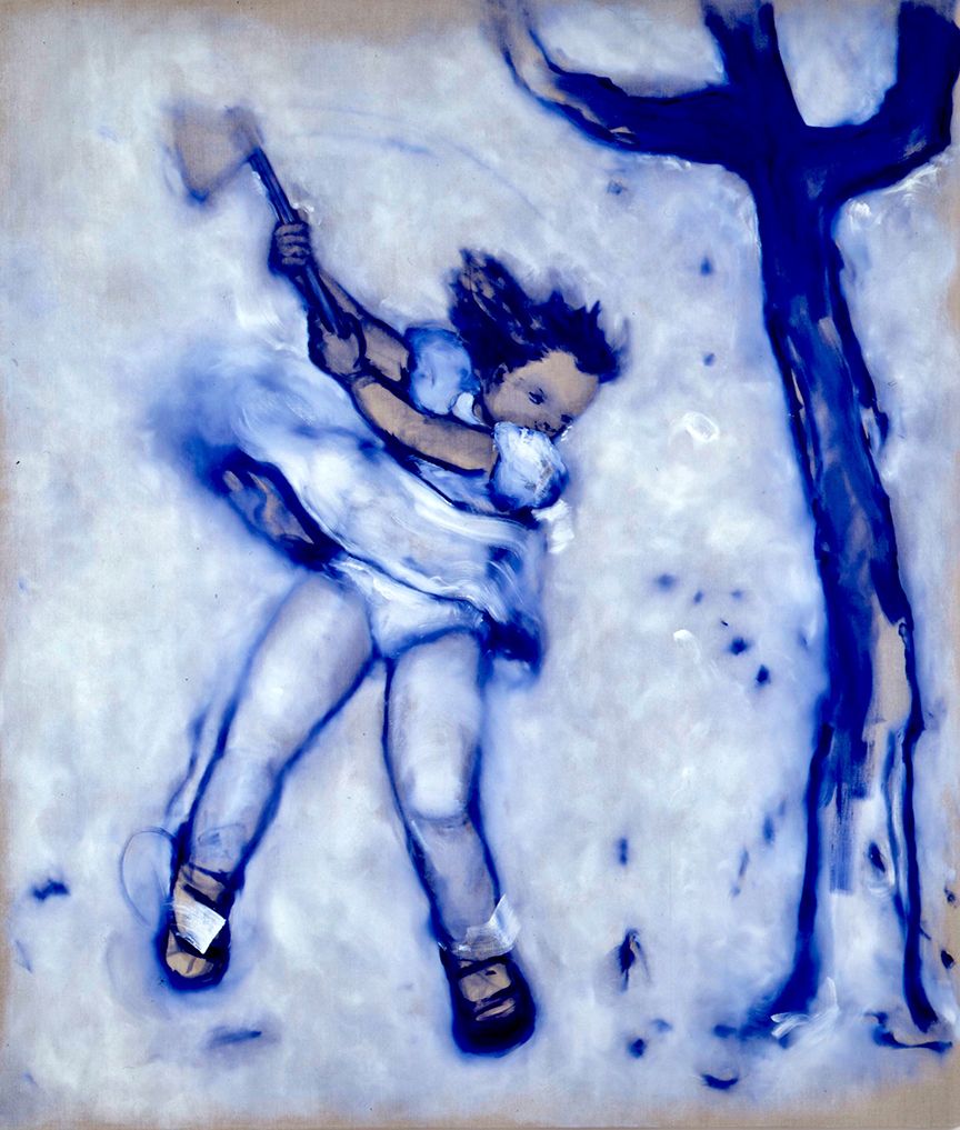 Kim Dingle, Blue Period, Tree