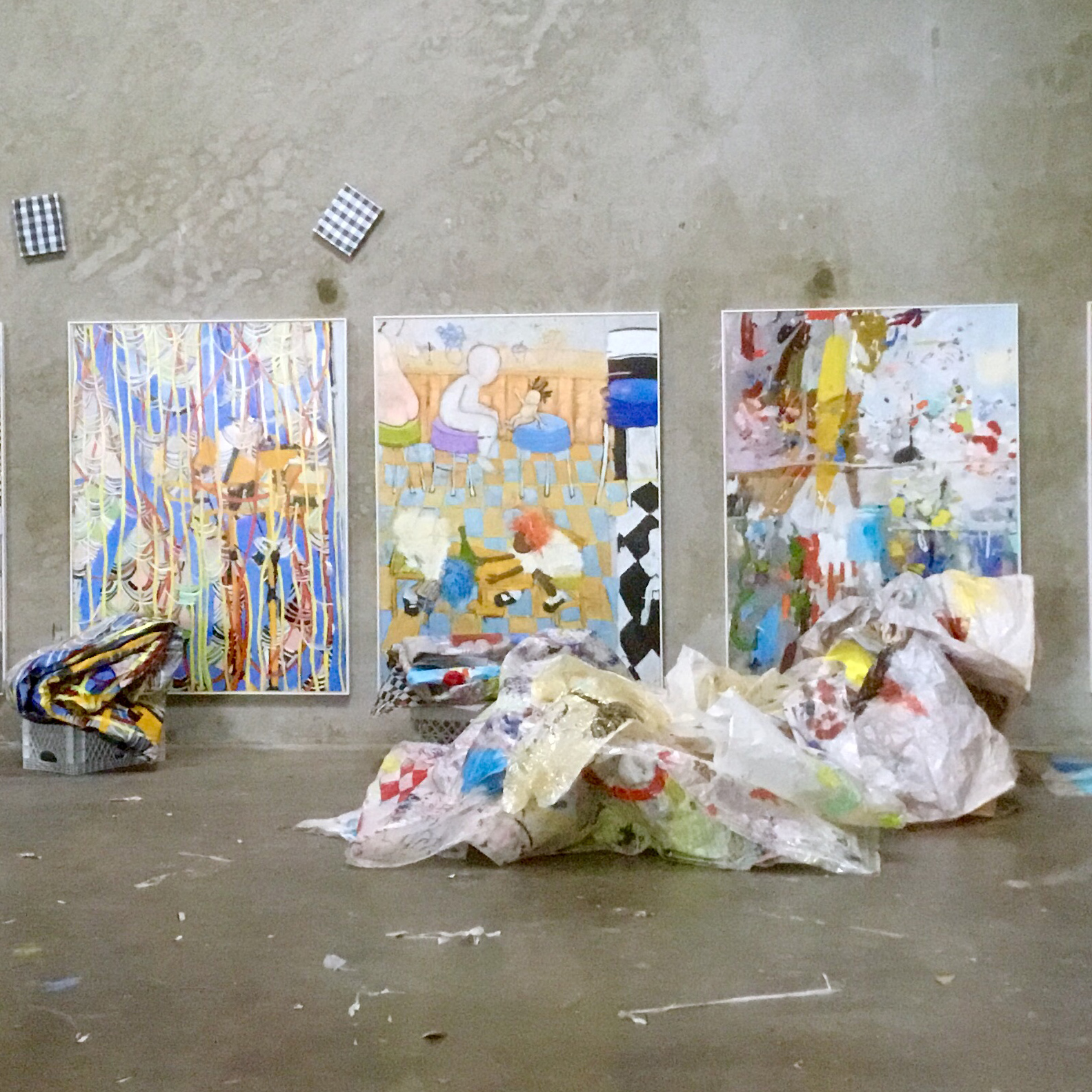 Kim Dingle, Crush Paintings