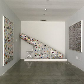 Kim Dingle, Dots, Contemporary Art, Los Angeles