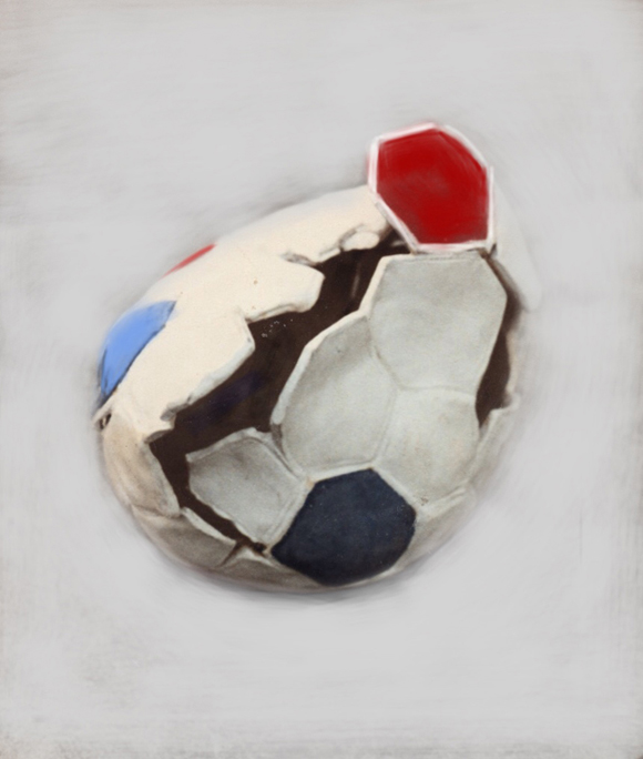 Kim Dingle, Soccer Ball, Sculpture