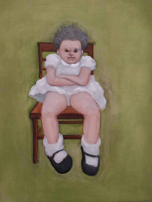 Kim Dingle, Portraits, Untitled-Waiting, 2012